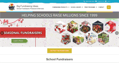 Desktop Screenshot of bigfundraisingideas.com